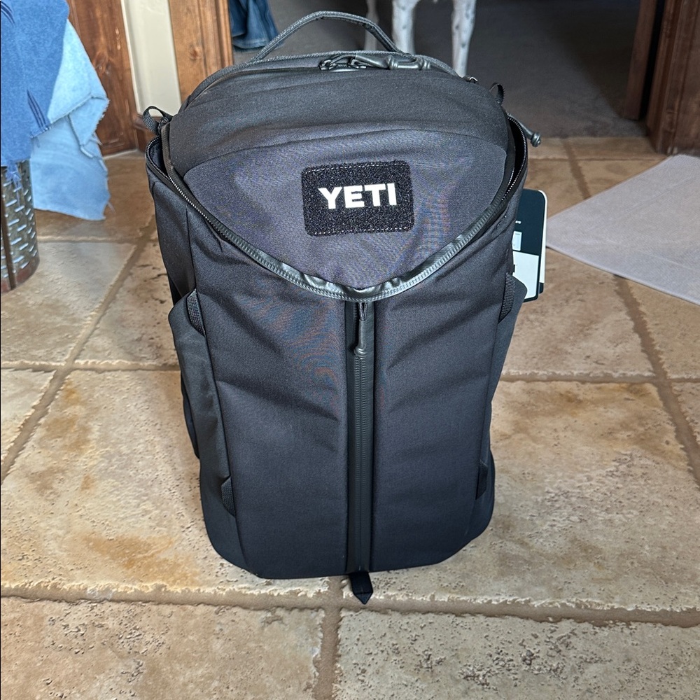 YETI Black Backpack